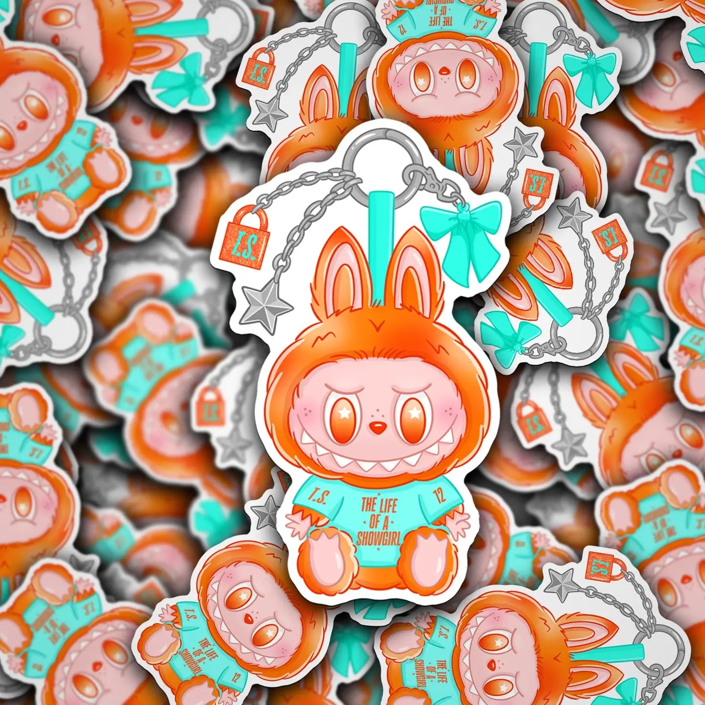 Showgirl Monster Sticker