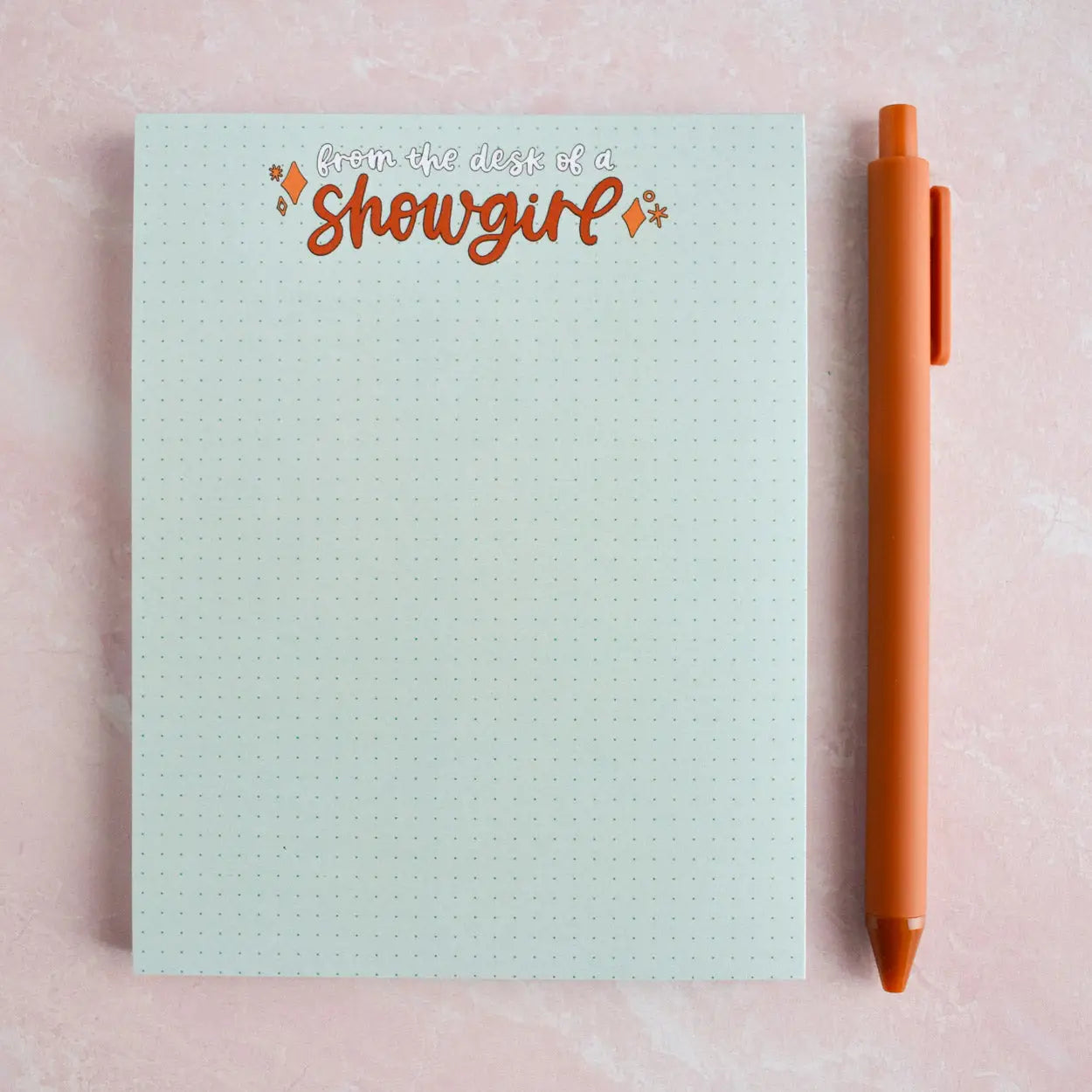 Showgirl Notepad