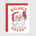 Big Nick Energy Christmas Card